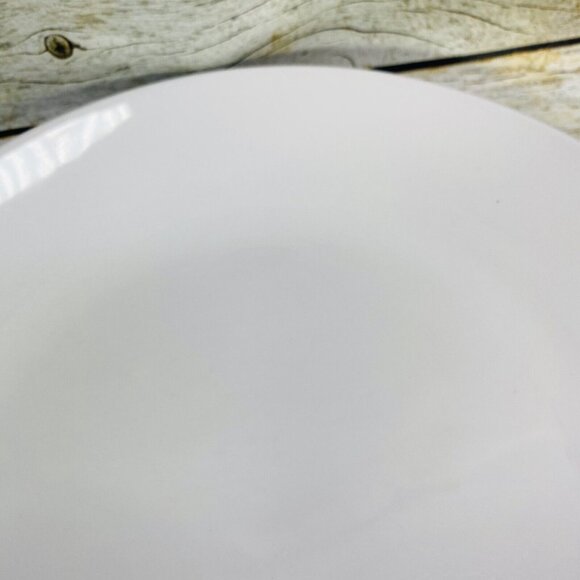 Denmark Tools For Cooks White Oven Safe Coupe 10.5" Porcelain Dinner Plate Set 3 - Picture 13 of 15